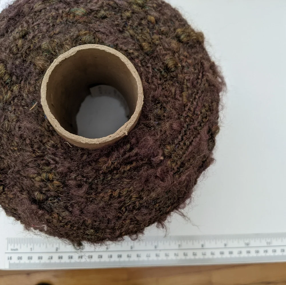 Made in France brown fuzzy